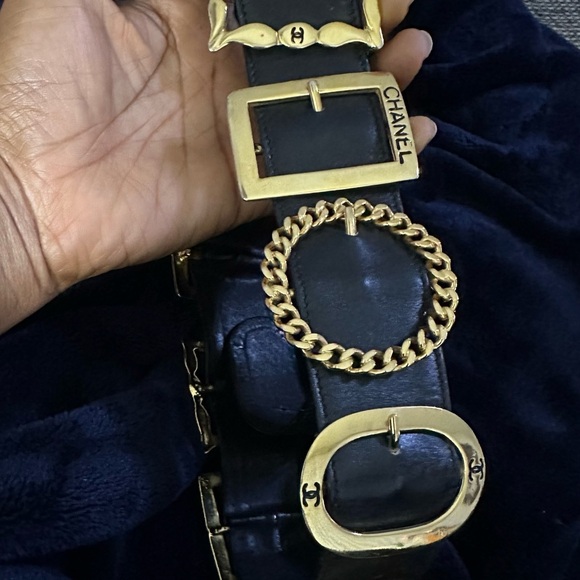 Iconic Vintage CC Rue Cambon Belt – 1980s Lagerfeld Era Belt main image 15